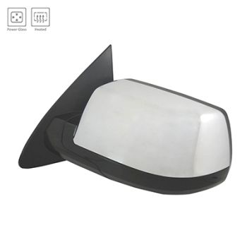 GM TRUCKS & VANS YUKON XL/XL DENALI  (GMC) DOOR MIRROR LEFT (Driver Side) PWR/HTD/M-FOLD (CHROME CVR) OEM#84347489-PFM 2015-2020 PL#GM1320506