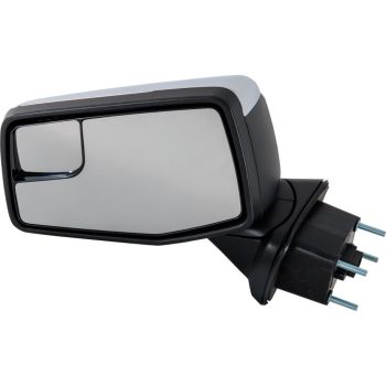 GM TRUCKS & VANS SILVERADO/PU 1500 (22 OLD STYLE) DOOR MIRROR LEFT (Driver Side) PWR/HTD/SIGNAL/PUDDLE LAMP/MEMORY/P-FOLD (WO/BSD)(CHROME)(WO/DIM OEM#84898862-PFM 2019-2022 PL#GM1320589