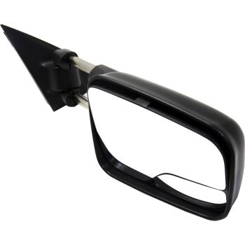 GM TRUCKS & VANS SUBURBAN (CHEVY) MIRROR RIGHT (Passenger Side) MANUAL DUAL ARM(CAMPER)(W/WIDE ANGLE MIRROR) OEM#15172059 2000-2006 PL#GM1321298