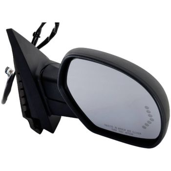 GM TRUCKS & VANS TAHOE (CHEVY) DOOR MIRROR RIGHT (Passenger Side) PWR/HTD/PUDDLE LAMP/ARROW SIGNAL/MEMORY/P-FOLD (PTM CVR)(WO/TOW) OEM#25779849 2007-2014 PL#GM1321377