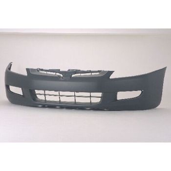 HONDA ACCORD COUPE FRONT BUMPER COVER PRIMED (W/ F.L. HOLE) OEM#04711SDPA90ZZ 2003-2005 PL#HO1000212