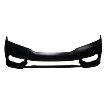 HONDA ACCORD COUPE FRONT BUMPER COVER PRIMED (W/ SENSOR)**CAPA** OEM#71100T3LA60ZZ 2016-2017 PL#HO1000305C