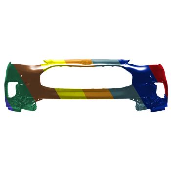 HONDA HRV FRONT BUMPER COVER PRIMED (W/SENSOR) OEM#047113W0A10ZZ 2023-2025 PL#HO1000331