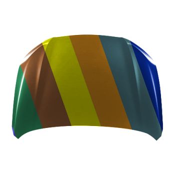 HONDA HRV HOOD **CAPA** OEM#601003W0A00ZZ 2023-2025 PL#HO1230198C