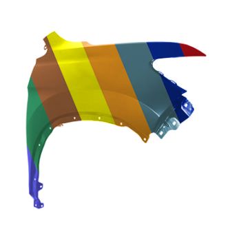 HONDA RIDGELINE FENDER RIGHT (Passenger Side) **CAPA** OEM#60211T6ZA00ZZ 2021-2025 PL#HO1241202C