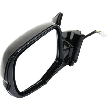 HONDA RIDGELINE DOOR MIRROR LEFT (Driver Side) PWR/HTD (W/MEMORY)(GLOSS BLACK)(BLACK EDITION) OEM#76250T6ZA21ZD 2017-2020 PL#HO1320313