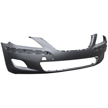HYUNDAI GENESIS SEDAN FRONT BUMPER COVER PRIMED (W/ PARK ASSIST)(WO/ADAPTIVE CRUISE) **CAPA** OEM#865103M022 2009-2011 PL#HY1000174C