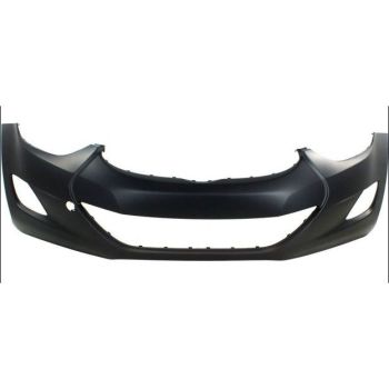 HYUNDAI ELANTRA SEDAN FRONT BUMPER COVER PRIMED (W/TOW CVR) **CAPA** OEM#865113Y000 2011-2013 PL#HY1000185C