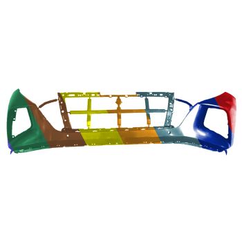 HYUNDAI TUCSON FRONT BUMPER COVER PRIMED (W/SENSOR)(LIMITED)(USA BUILT **CAPA** OEM#86540CW010 2022-2024 PL#HY1014107C