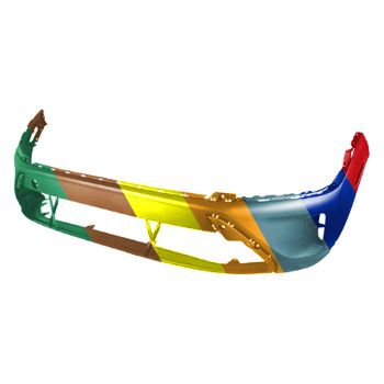 HYUNDAI KONA FRONT BUMPER COVER LOWER TXT-BLACK (SE/SEL) OEM#86510J9CC0 2022-2023 PL#HY1015130