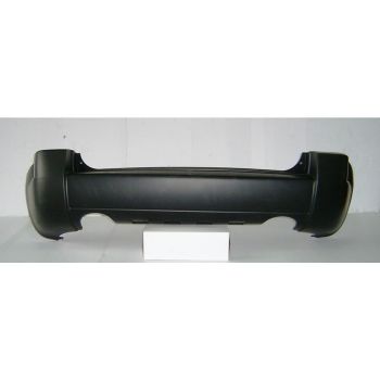HYUNDAI TUCSON REAR BUMPER COVER SMOOTH PRIMED (2.7L)(W/O Sensor)(DUAL EXHAUST CUT) OEM#866102E030 2005-2009 PL#HY1100145