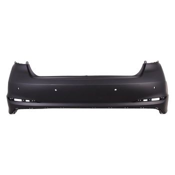 HYUNDAI SONATA REAR BUMPER COVER PRIMED (W/ SENSOR) **CAPA** OEM#86610C2000 2015-2017 PL#HY1100206C
