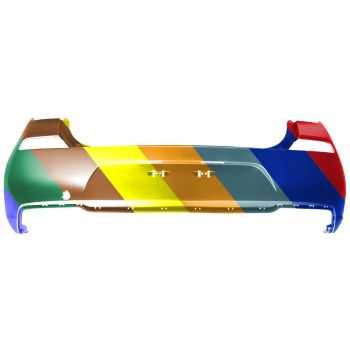 HYUNDAI ELANTRA GT REAR BUMPER COVER PRIMED (EXC N-LINE DESIGN) **CAPA** OEM#86611G3010 2019-2020 PL#HY1100224C