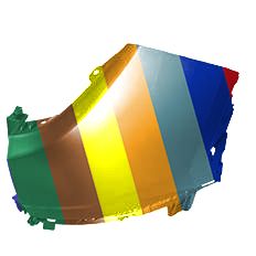 HYUNDAI TUCSON REAR BUMPER SIDE COVER RIGHT (Passenger Side) PRIMED (USA BUILT) **CAPA** OEM#86657CW000 2022-2024 PL#HY1117100C