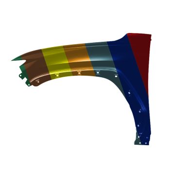 HYUNDAI TUCSON HYBRID/PLUG-IN HYBRID FENDER LEFT (Driver Side) (KOREA) **CAPA** OEM#66311N9000 2022-2024 PL#HY1240182C