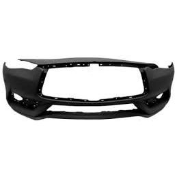INFINITI Q60 FRONT BUMPER COVER PRIMED (W/SENSOR) **CAPA** OEM#620225CH0H 2017-2022 PL#IN1000276C