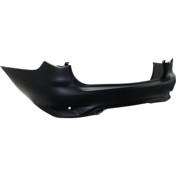 INFINITI QX60 HYBRID  REAR BUMPER COVER PRIMED (WO/SENSOR)(W/TOWING HITCH)**CAPA** OEM#850229NG0H 2016-2017 PL#IN1100166C