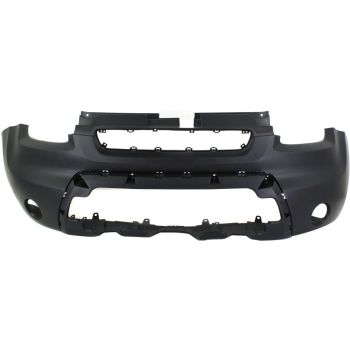KIA SOUL FRONT BUMPER COVER PRIMED (WO/ROCKER MLDG)**CAPA** OEM#865112K000 2010-2011 PL#KI1000147C
