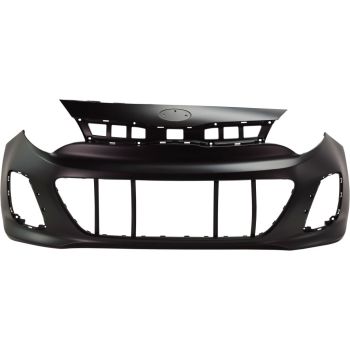 KIA RIO5 HATCHBACK  FRONT BUMPER COVER PRIMED **CAPA** OEM#865111W700 2016-2017 PL#KI1000176C