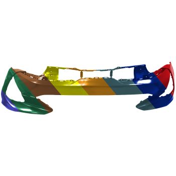 KIA K5 FRONT BUMPER COVER PRIMED (GT/GT-LINE) OEM#86510L3300 2021-2024 PL#KI1000212