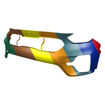 KIA NIRO PLUG-IN HYBRID FRONT BUMPER COVER UPPER **CAPA** OEM#86511G5500 2020-2021 PL#KI1014112C