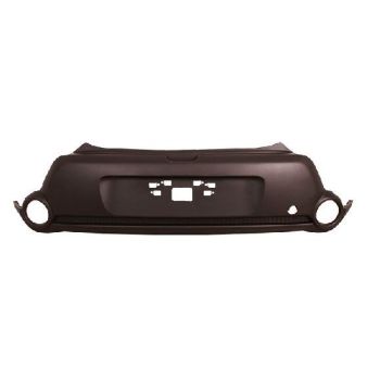 KIA SOUL REAR BUMPER COVER CENTER TEXT-BLK (1PC TYPE)**CAPA** OEM#86611B2020 2014-2016 PL#KI1100184C