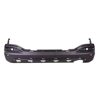 KIA SORENTO  REAR BUMPER COVER LOWER BLACK (W/ SENSOR)(L/LX/EX)(WO/TOW HOOK HOLE) OEM#86610C6050 2016-2018 PL#KI1115124