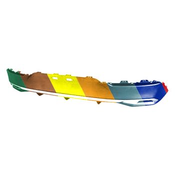 KIA K5 REAR BUMPER COVER LOWER TEXTURE W/SILVER MLDG (LX) **CAPA** OEM#86650L3000 2021-2024 PL#KI1115130C