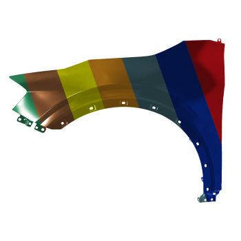 KIA SPORTAGE FENDER LEFT (Driver Side) **CAPA** OEM#66311DW000 2023-2024 PL#KI1240161C