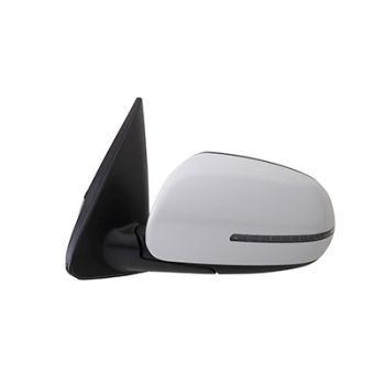 KIA FORTE5 HATCHBACK  DOOR MIRROR LEFT (Driver Side) PWR/HTD/SIGNAL (PWR-FOLD) OEM#876101M025 2011-2013 PL#KI1320191