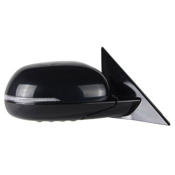 KIA SOUL  DOOR MIRROR RIGHT (Passenger Side) PWR/HTD/SIGNAL (GT-LINE MDL)(WO/BSD)(BLACK BASE)(PTM) OEM#87620K0430 2020 PL#KI1321235