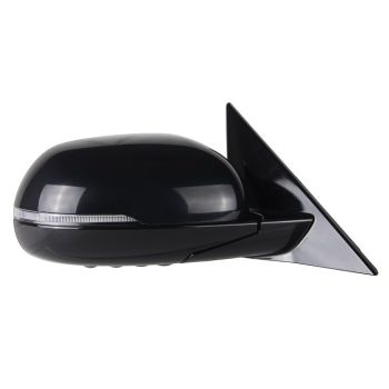 KIA SOUL DOOR MIRROR RIGHT (Passenger Side) PWR/HTD/SIGNAL (W/BSD)(BLACK BASE)(PTM) OEM#87620K0440 2020-2025 PL#KI1321236