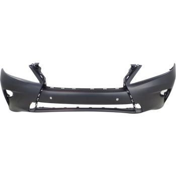 LEXUS RX 450h FRONT BUMPER COVER PRIMED ((WO/SPORT PKG)(EXC F SPORT)(WO/WASHER)(W/SENSOR)**CAPA** OEM#521190E916 2013-2015 PL#LX1000248C