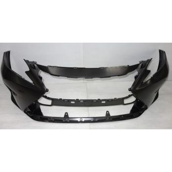 LEXUS ES 300h FRONT BUMPER COVER PRIMED (W/ SENSOR)(JAPAN BUILT)**CAPA** OEM#521193T910 2016-2018 PL#LX1000312C