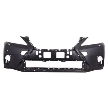 LEXUS CT 200h  FRONT BUMPER COVER PRIMED (WO/F SPORT PKG)(W/WASHER)(W/SENSOR)**CAPA** OEM#5211976931 2016-2017 PL#LX1000338C