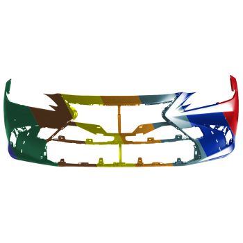 LEXUS ES 250/350 FRONT BUMPER COVER PRIMED (W/SENSOR)(W/F SPORT)(JAPAN)(W/TOW CVR) **CAPA** OEM#521193T948 2019-2021 PL#LX1000363C