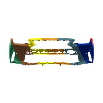 LEXUS IS 250/200t/300/350 (SEDAN) FRONT BUMPER COVER PRIMED (W/ F SPORT)(WO/WASHER)(WO/SENSOR) **CAPA** OEM#521195E984 2021-2023 PL#LX1000391C