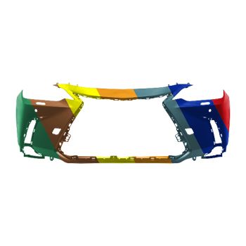 LEXUS NX 350h/ 450h+ FRONT BUMPER COVER PRIMED (WO/F SPORT)(W/WASH)(W/SENSOR)(NA BUILT) OEM#52119F6904 2022-2024 PL#LX1000397