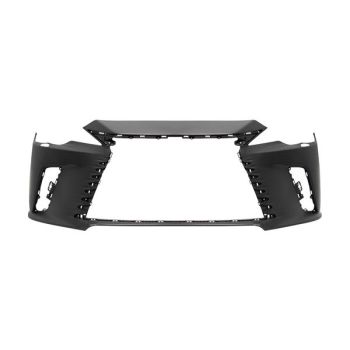LEXUS RX 350h/500h FRONT BUMPER COVER PRIMED (W/WASH)(W/SIDE PK SENSOR)(WO/F SPORT) **CAPA** OEM#521190E966 2023-2025 PL#LX1000416C