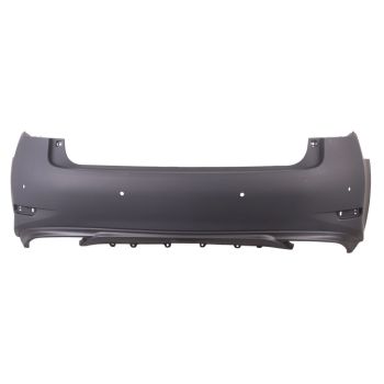 LEXUS ES 350 REAR BUMPER COVER PARTIAL PRIMED (W/SENSOR; USA BUILT)**CAPA** OEM#521590A905 2016-2018 PL#LX1100197C