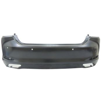LEXUS ES 250/350  REAR BUMPER COVER PRM/TXT (W/SENSOR)(WO/F SPORT)(NORTH AMERICA)(ES350) **CAPA** OEM#521590X923 2019-2024 PL#LX1100209C