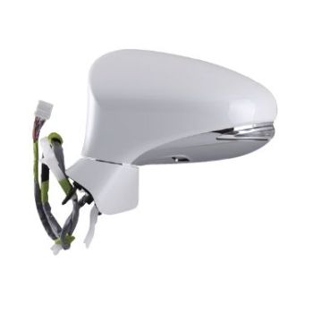 LEXUS LS 600h DOOR MIRROR LEFT (Driver Side) PWR/HTD/SIGNAL/PUDDL/MEMORY (WO/LCA)(WO/DIMMING)(PWR-FOLD) OEM#8794050640C0-PFM 2013 PL#LX1320123
