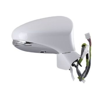 LEXUS LS 600h DOOR MIRROR LEFT (Driver Side) PWR/HTD/SIGNAL/PUDDL/MEMORY (WO/LCA)(WO/DIMMING)(PWR-FOLD) OEM#8791050690C0-PFM 2013 PL#LX1321123