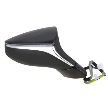 LEXUS ES 300h DOOR MIRROR RIGHT (Passenger Side) PWR/HTD/SIGNAL/M-FOLD (WO/DIM)(USA/JAPAN)(BLACK CVR) OEM#8791006471C0-PFM 2019-2021 PL#LX1321180