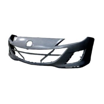 MAZDA MAZDA3 FRONT BUMPER COVER PRIMED 2.0L (BAR TYPE FOG COVER)**CAPA** OEM#BCW850031JBB 2010 PL#MA1000223C