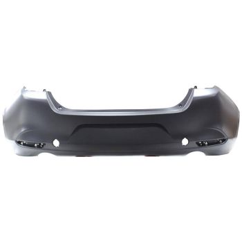 MAZDA MAZDA3 4DOORS/SEDAN REAR BUMPER COVER PRM/LWR-TXT (WO/PRE-DRILL SENSOR HOLE)(WO/BSD BRACKET) OEM#BCKA50221ABB 2019-2023 PL#MA1100234