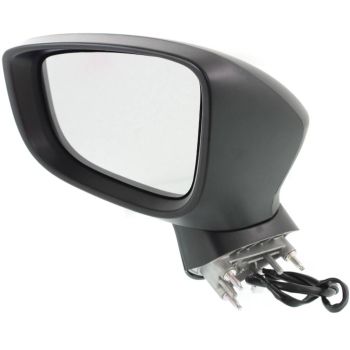 MAZDA MAZDA3 DOOR MIRROR LEFT (Driver Side) POWER/ NOT HEATED (WO/SIGNAL)(WO/BLIND DET) OEM#BHN969181E-PFM 2014-2016 PL#MA1320181