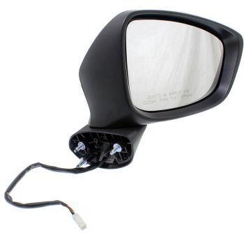 MAZDA CX-5 DOOR MIRROR RIGHT (Passenger Side) PWR/HTD/SIGNAL (WO/BLIND SYSTEM)(TO 4-1-14) OEM#KD4569121G-PFM 2013-2015 PL#MA1321176