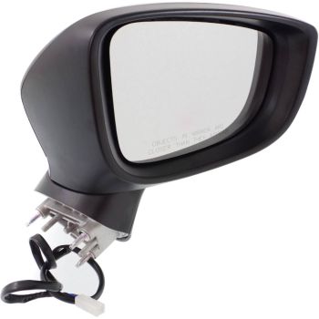 MAZDA MAZDA3 DOOR MIRROR RIGHT (Passenger Side) POWER/ NOT HEATED (WO/SIGNAL)(WO/BLIND DET) OEM#BHN969121E-PFM 2014-2016 PL#MA1321181