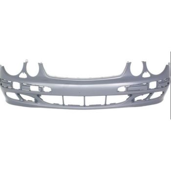 MERCEDES-BENZ E-CLASS (211) (SEDAN /WAGON ) FRONT BUMPER COVER PRIMED (W/ HEAD LAMP Washers)(WO/Sport OR WO/Appearance Pkg)(WO/AMG) OEM#2118800140 2003-2006 PL#MB1000172